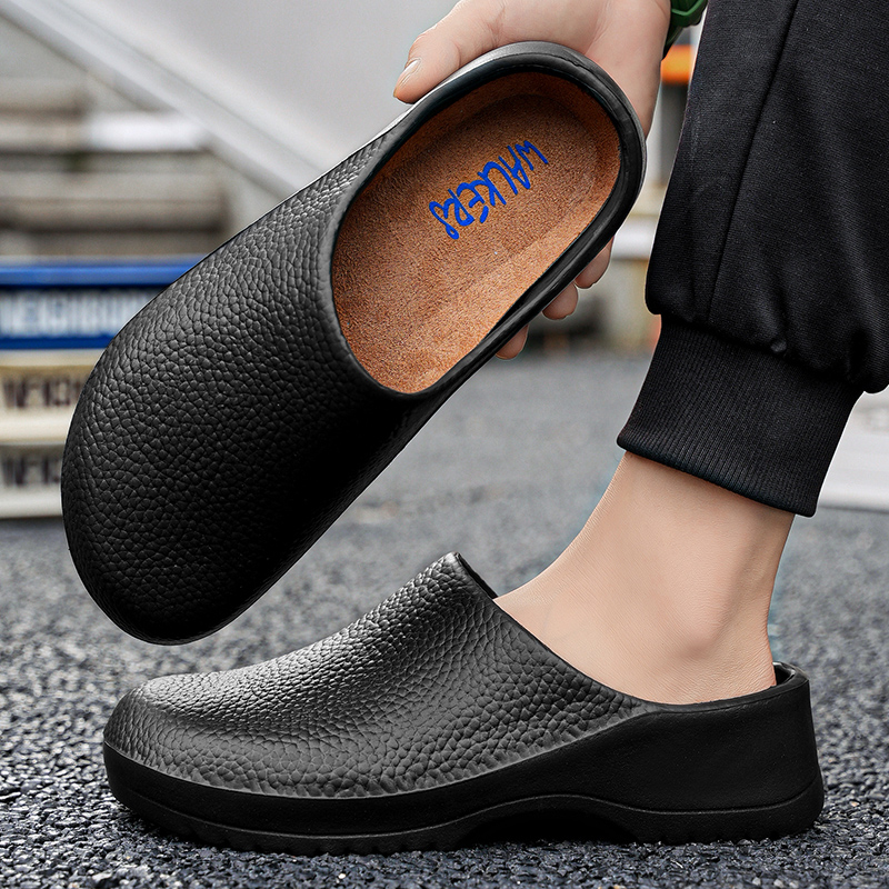 Kitchen Gadgets For Men - Couple Chef Shoes Four Seasons Waterproof