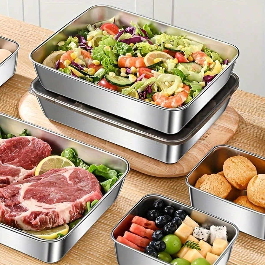 5‑Pack Premium Leak‑Proof Stai - Kitchen Gadgets Organizer review and price