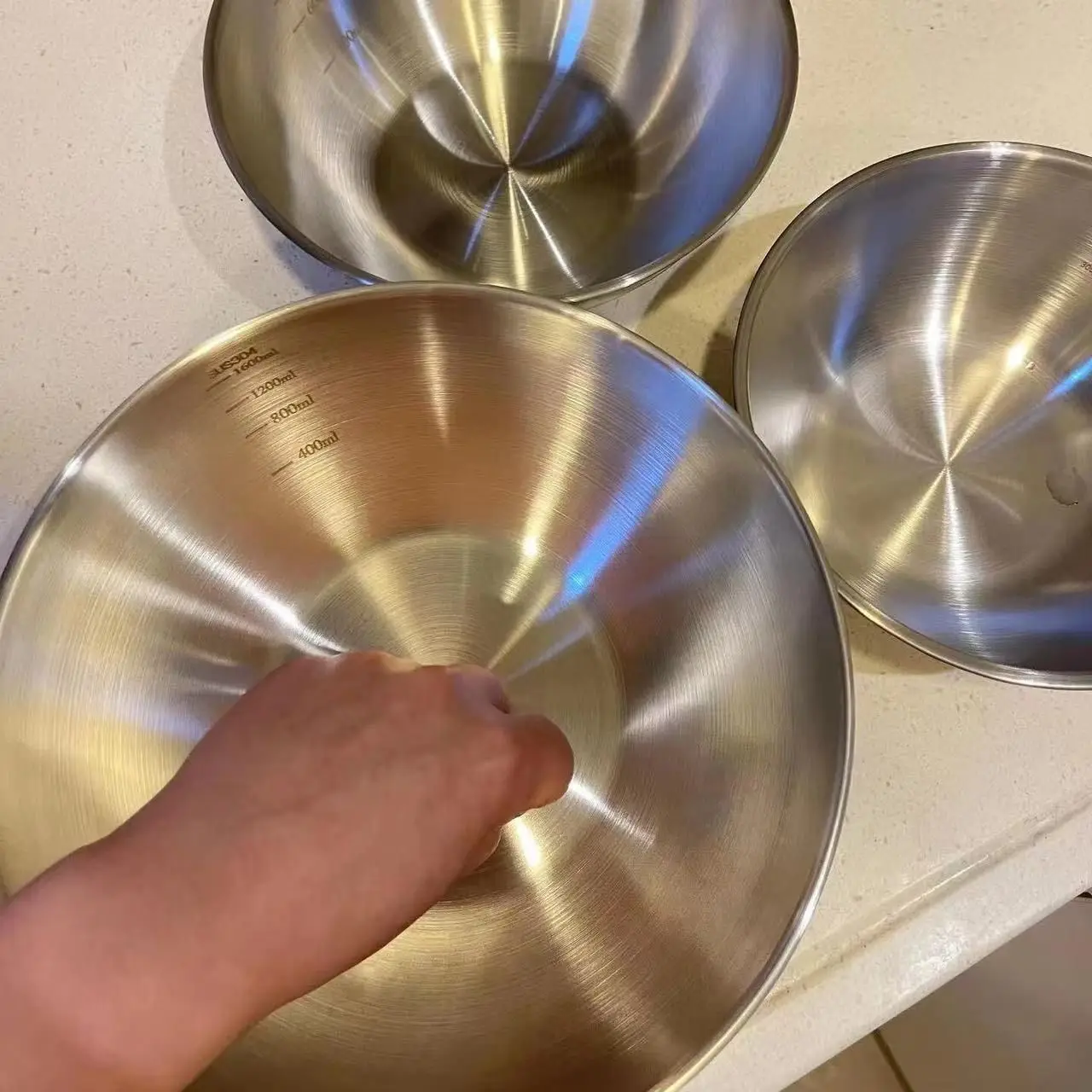 2026 Stainless Steel Mixing Bo - Kitchen Gadgets Organizer review and price