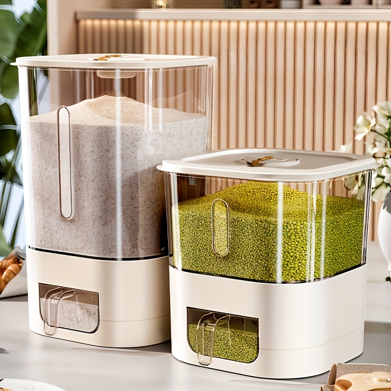 14LB Rice Dispenser, Large Gra - Kitchen Gadgets Organizer review and price