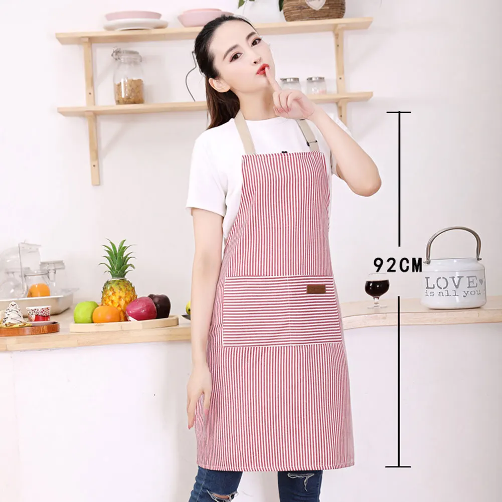 Striped Bib Apron For Men Wome - Kitchen Helper Gadgets review and price